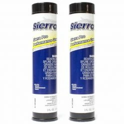 SIERRA Premium Marine Bearing Grease, 2-Pack of 3 oz. Cartridges