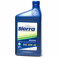 SIERRA 4 Stroke Marine Engine Oil - 25W-40 - 1 Quart