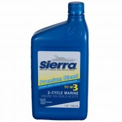 SIERRA 2-Stroke Marine Premium Engine Oil - TC-W3 - 1 Quart
