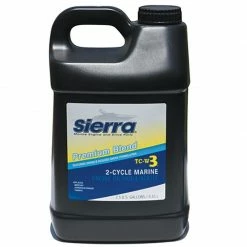 SIERRA 2-Stroke Marine Premium Engine Oil - TC-W3 - 2.5 Gallons