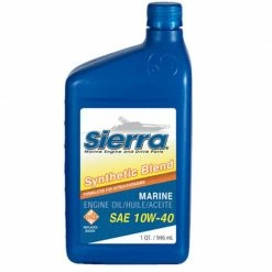 SIERRA Marine Synthetic Blend Oil 10W-40 FCW, Quart