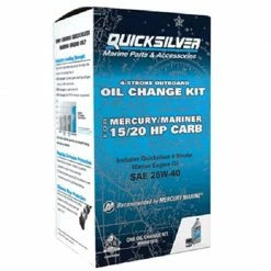 QUICKSILVER 8M0081910 Oil Change Kit, 15-20 HP Engines