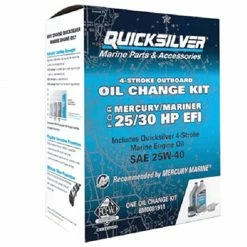 QUICKSILVER 8M0081911 Oil Change Kit for 25/30 HP Engines