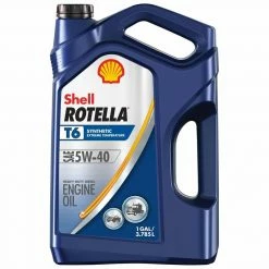 SHELL 5W-40 Rotella T6 Synthetic Diesel Engine Oil Gallon