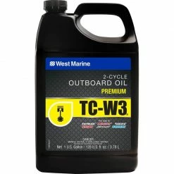 WEST MARINE Premium 2-Cycle TC-W3 Outboard Oil, Gallon