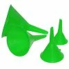 GRIP ON TOOLS Plastic Funnel 4-Piece Set