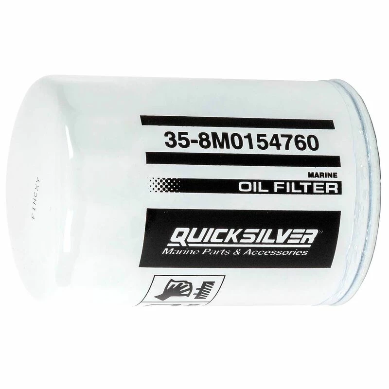 QUICKSILVER 8M0154760 Oil Filter - Crusader, OMC, Pleasure Craft, Marine Power, Volvo, Yamaha, Mallory, Fram, Sierra 1 QUICKSILVER 8M0154760 Oil Filter - Crusader, OMC, Pleasure Craft, Marine Power, Volvo, Yamaha, Mallory, Fram, Sierra
