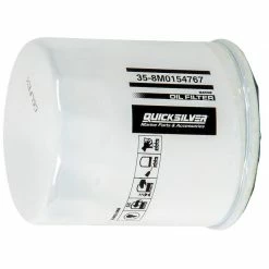 QUICKSILVER 8M0154767 Oil Filter - Johnson, Evinrude, OMC, Volvo, Chrysler, Sierra