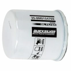 QUICKSILVER 8M0154769 Oil Filter - Yamaha, Sierra, Mallory