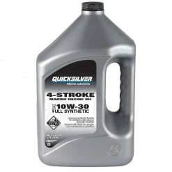 QUICKSILVER 10W30 Full Synthetic 4-Stroke Marine Engine Oil, Gallon
