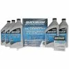 QUICKSILVER 8M0107511 10W30 4-Stroke Outboard Oil Change Kit for 70/90/115 HP (2.1L) Mercury Engines