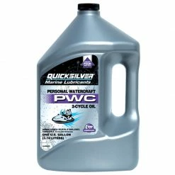 QUICKSILVER Full Synthetic 2-Stroke PWC Marine Engine Oil, 1 Gallon