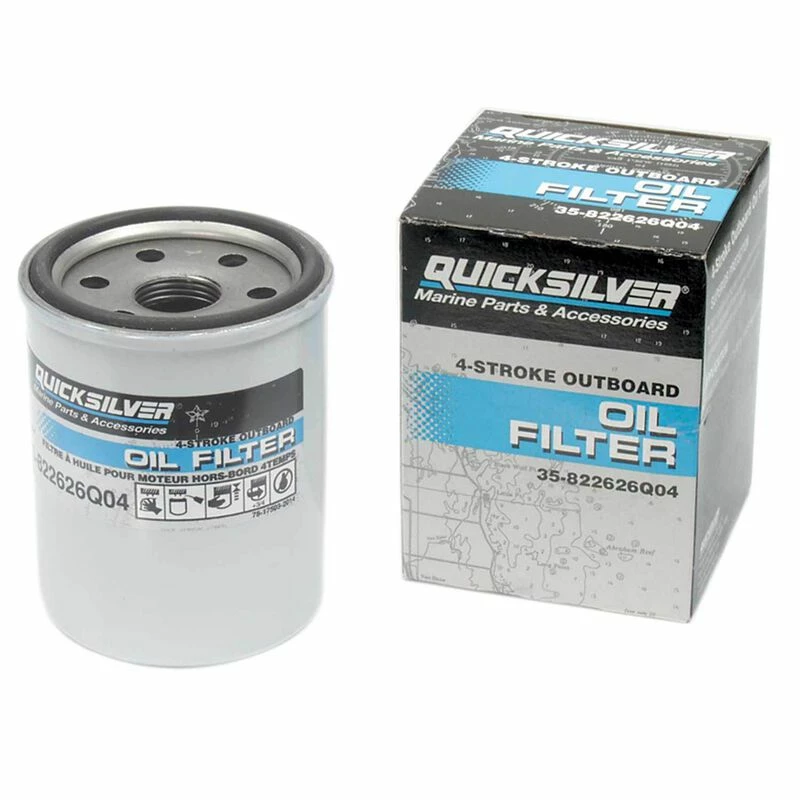QUICKSILVER 877767Q01 Oil Filter, Verado In-Line 4-Cylinder 135-200 HP Outboards 1 QUICKSILVER 877767Q01 Oil Filter, Verado In-Line 4-Cylinder 135-200 HP Outboards